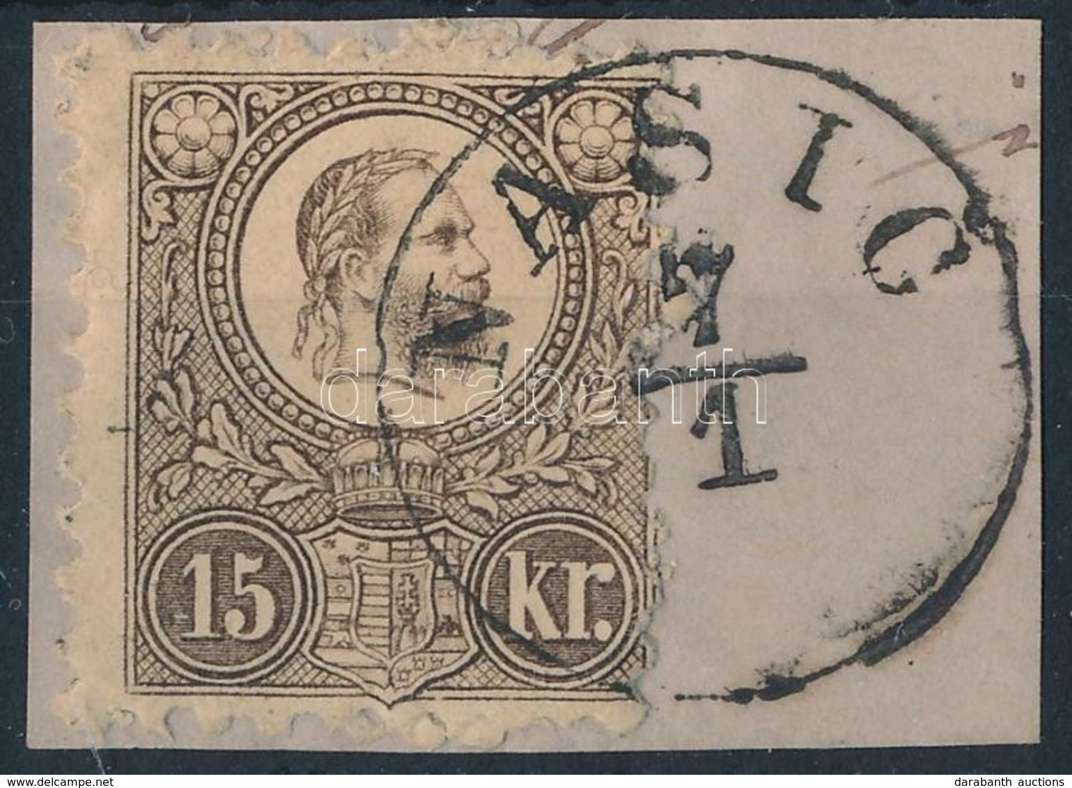1887 Réznyomat 15kr 'NASIC' - Other & Unclassified