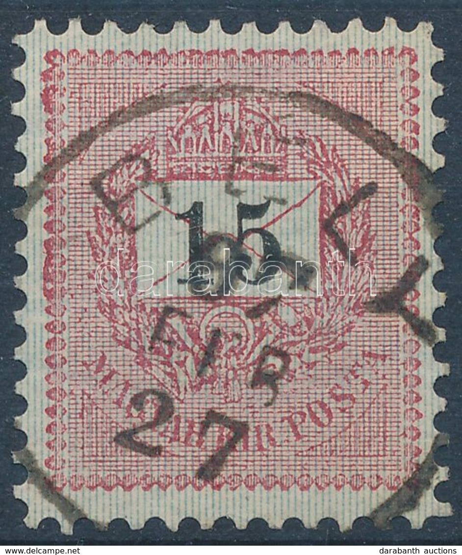 O 1889 15kr 'BÉLY' - Other & Unclassified