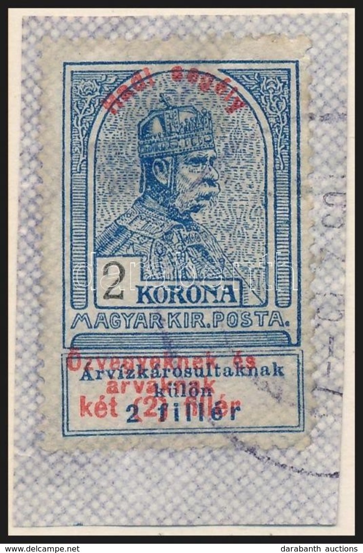 1914 Hadisegély I. 2K Kivágáson / Mi 160 On Cutting - Andere & Zonder Classificatie