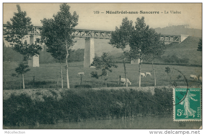 18 MENETREOL SOUS SANCERRE /Le Viaduc / - Autres & Non Classés