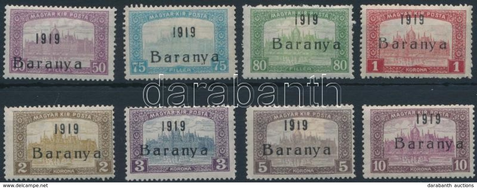 * Baranya I. 1919 Parlament Sor Bodor Vizsgálójellel (4.300) - Other & Unclassified