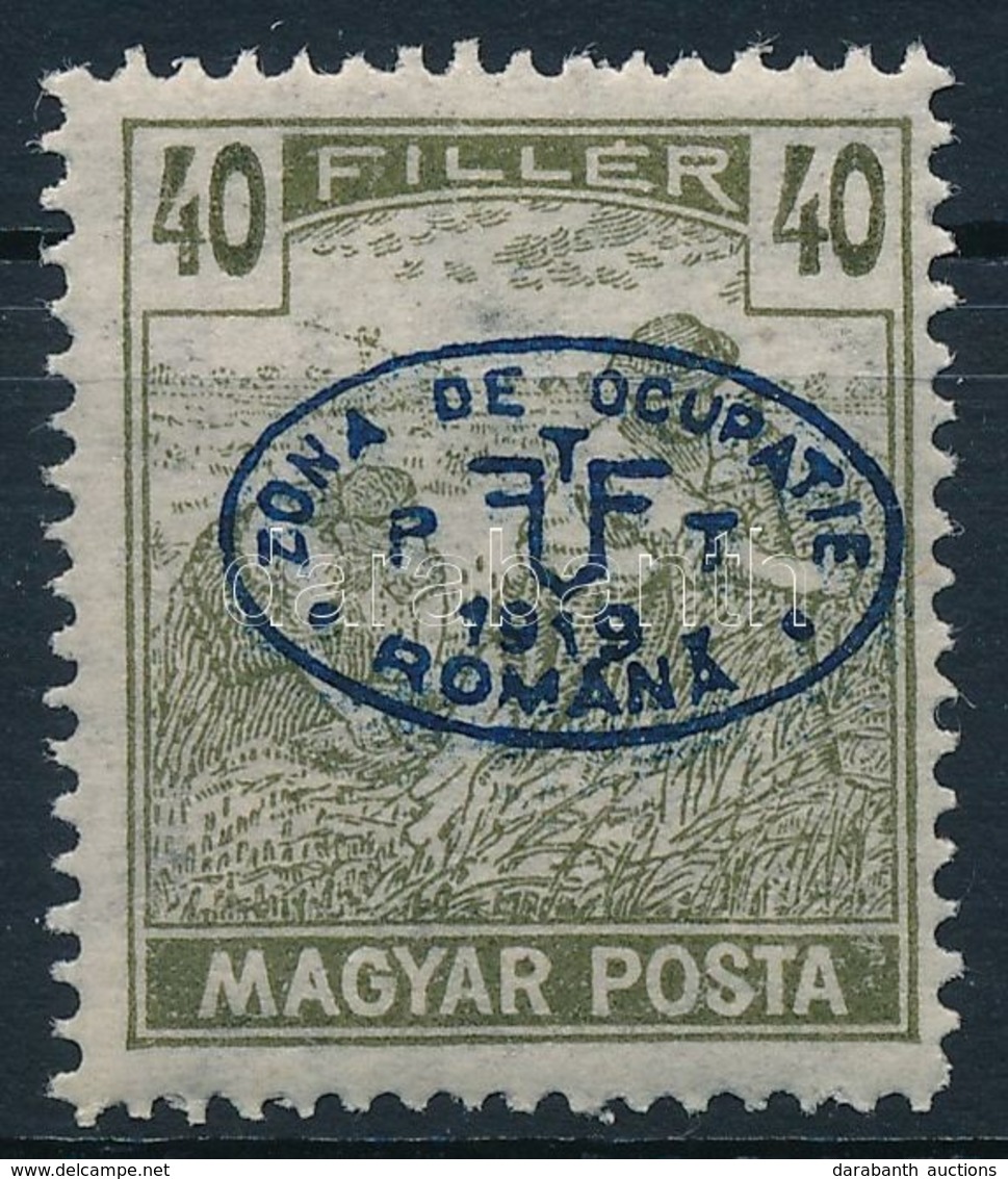 ** Debrecen I. 1919 Magyar Posta 40f Garancia Nélkül (**50.000) - Other & Unclassified