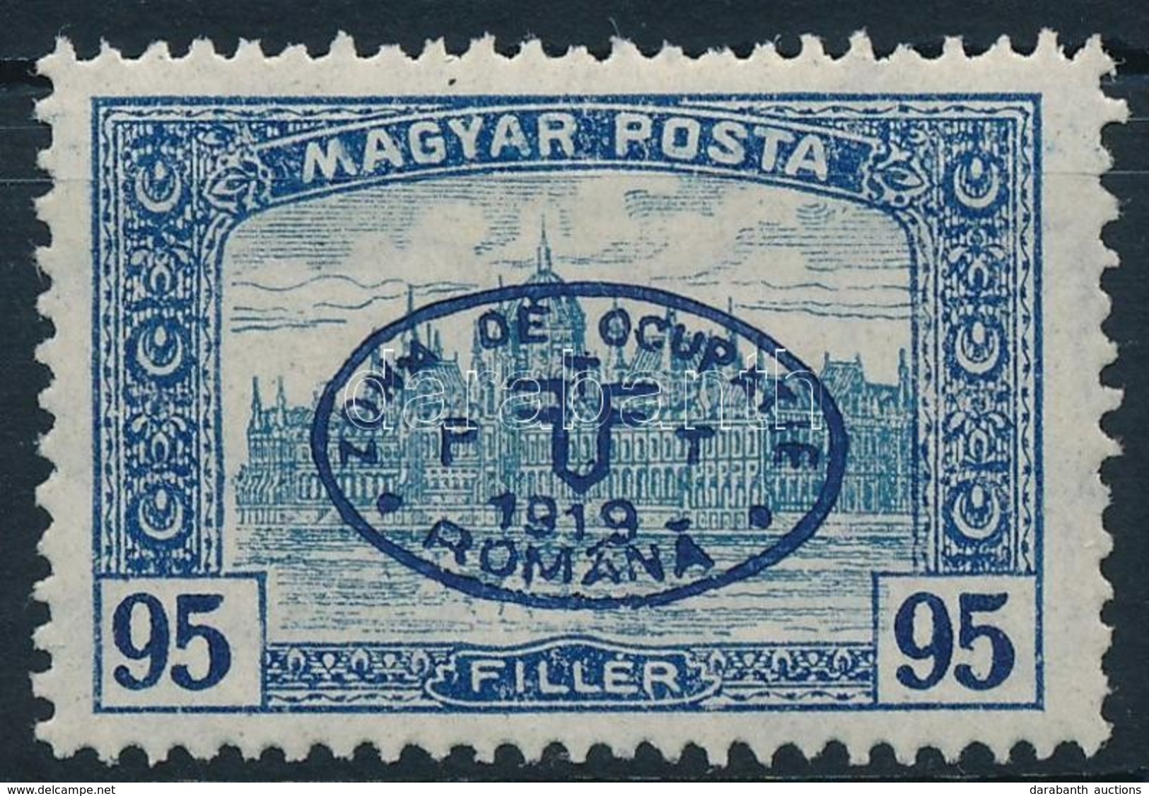 * Debrecen I. 1919 Magyar Posta 95f Garancia Nélkül (**50.000) - Other & Unclassified