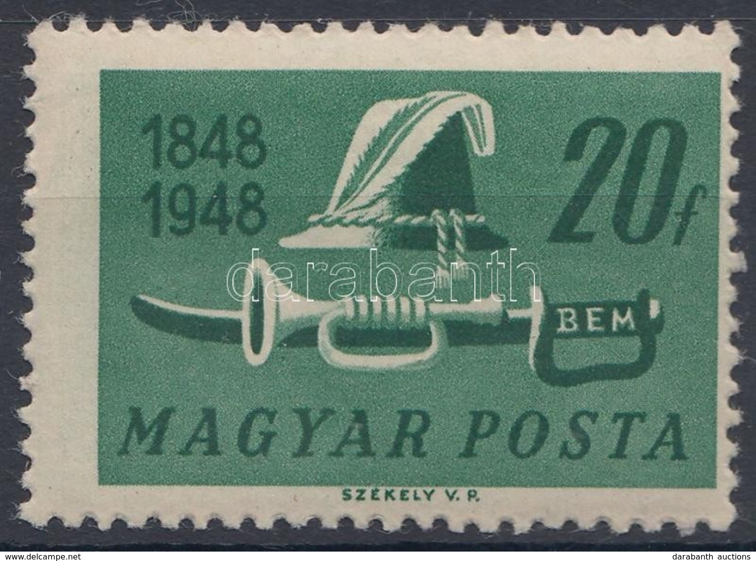 ** 1948 Centenárium 20f Elfogazva - Andere & Zonder Classificatie