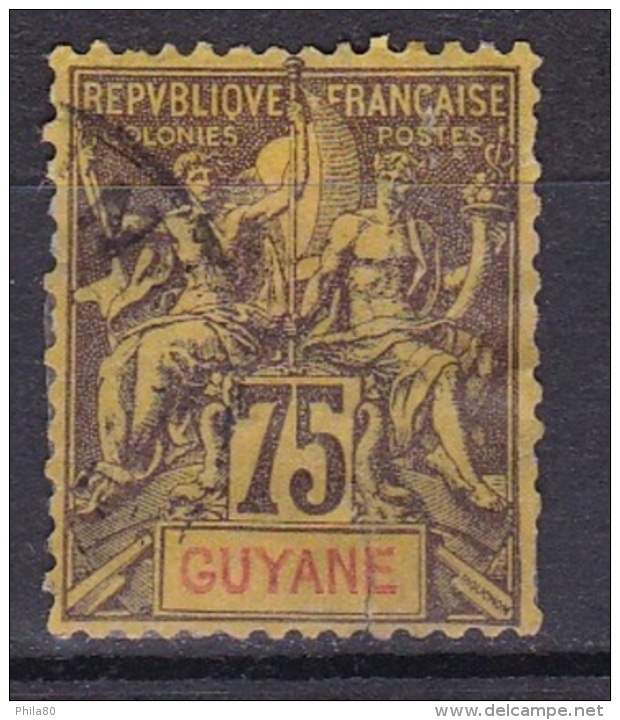 Guyane N°41 - Used Stamps