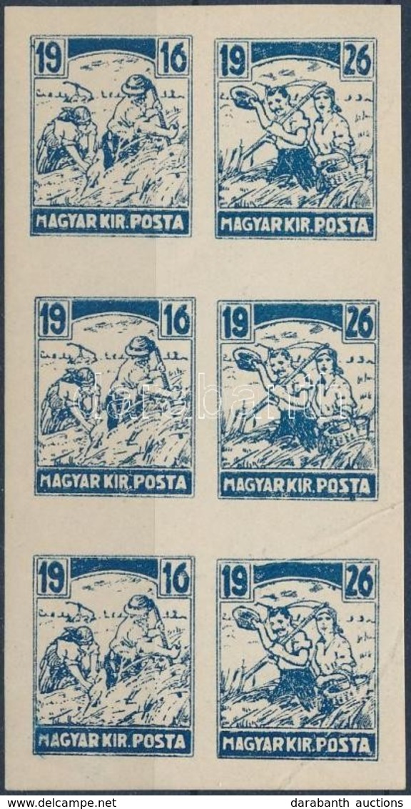 ** 1926/1bb Búcsúzó Arató Pár Emlékív (12.000) - Other & Unclassified