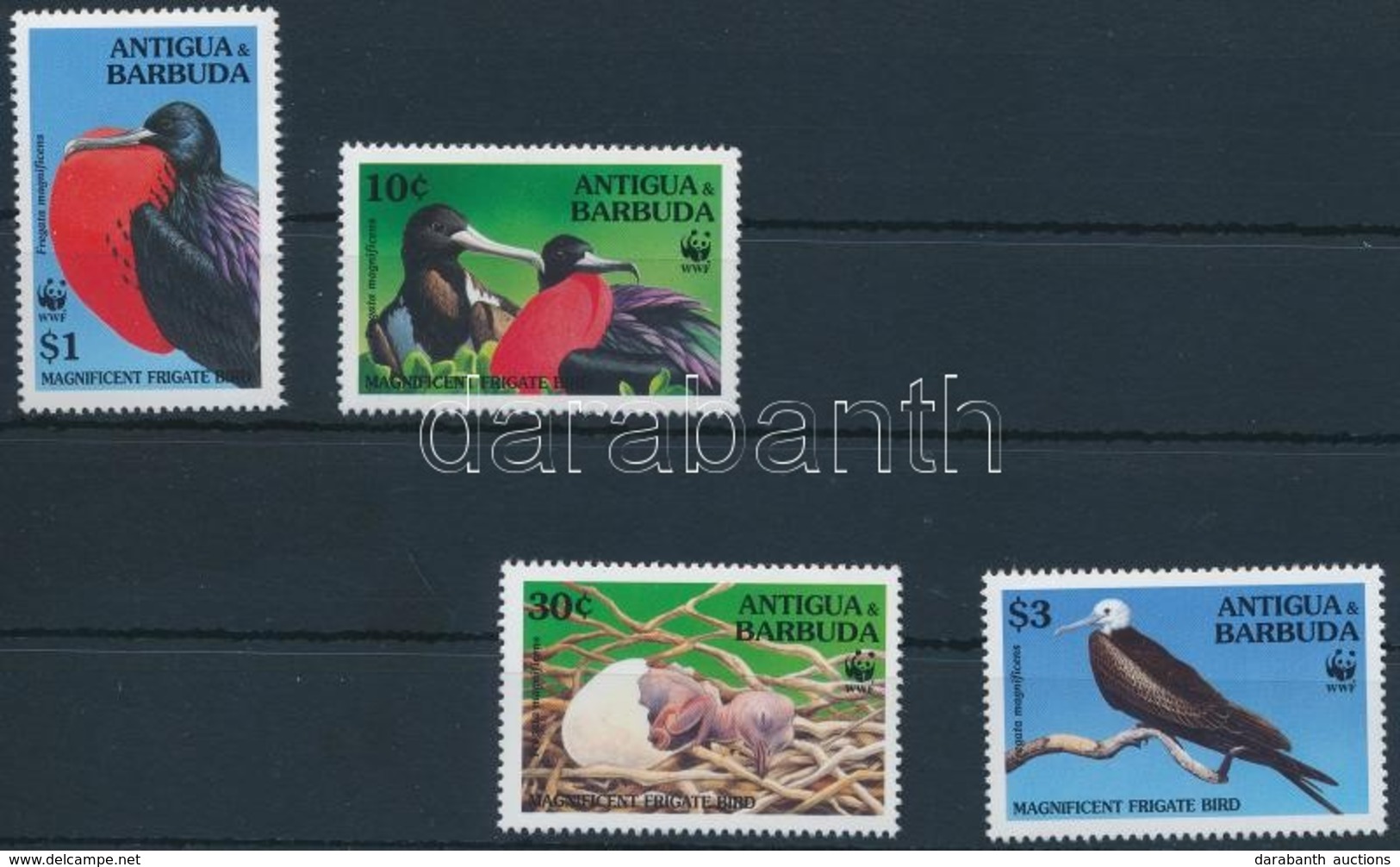 ** 1994 WWF: Fregattmadár Sor Mi 2096-2099 - Other & Unclassified