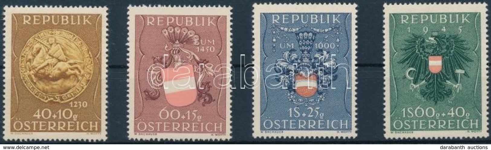 ** 1949 Hadifoglyok Hazatérése Sor Mi 937-940 - Other & Unclassified