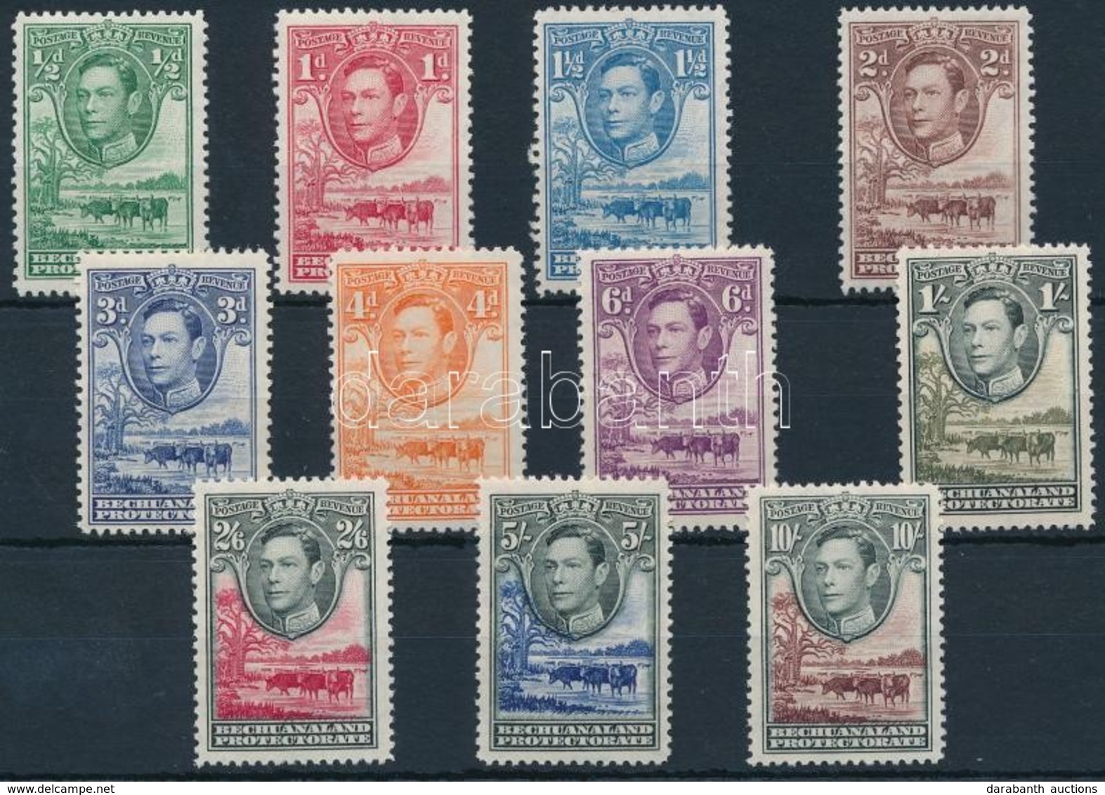 ** 1938 Forgalmi Sor Mi 101-111 - Andere & Zonder Classificatie