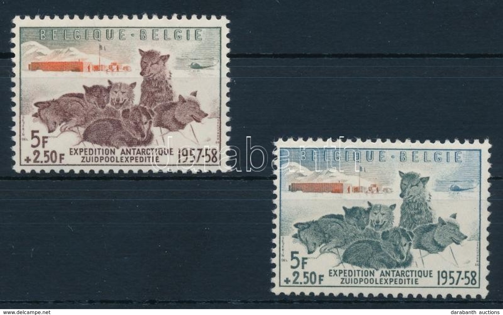 ** 1957 Nemzetközi Geofizikai év Sor Mi 1072-1073 - Andere & Zonder Classificatie