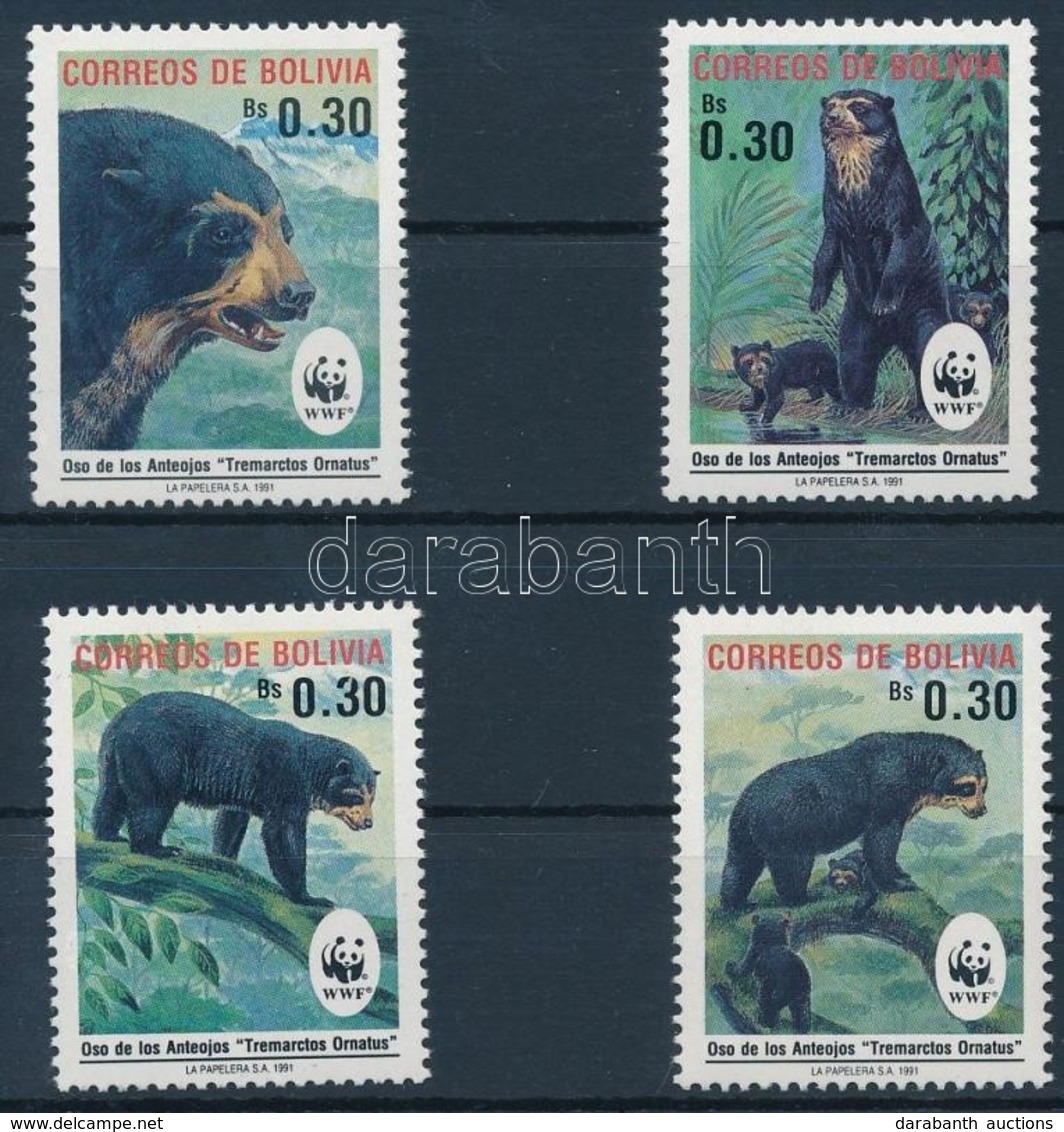 ** 1991 WWF: Medve Sor Mi 1137-1140 - Andere & Zonder Classificatie