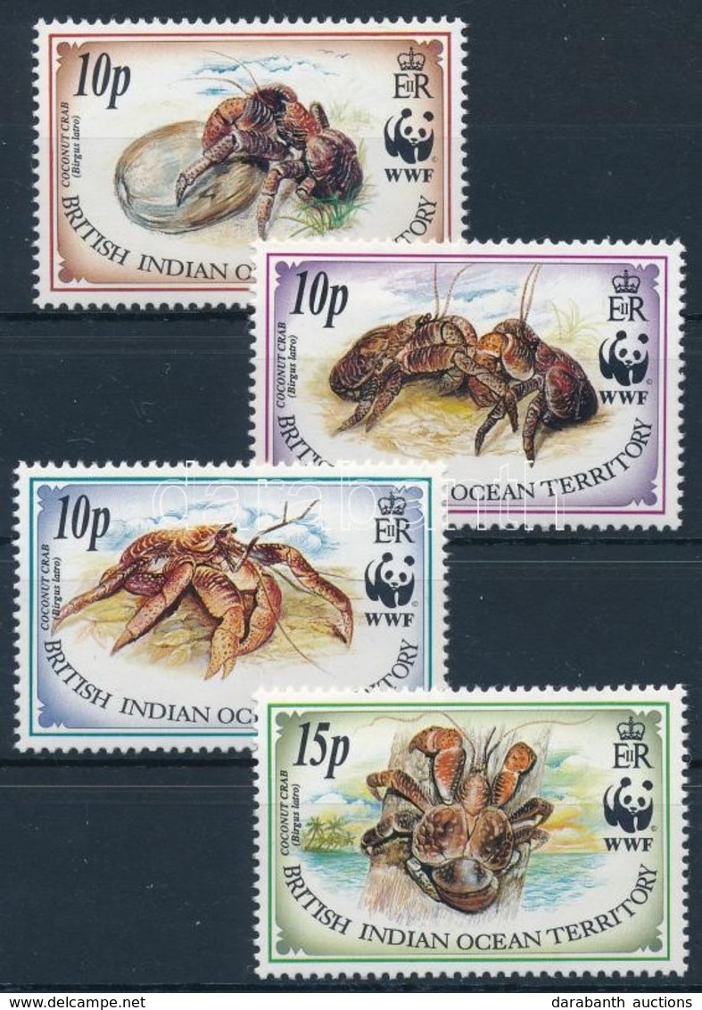 ** 1993 WWF: Pálmatolvaj Sor Mi 132-135 - Other & Unclassified