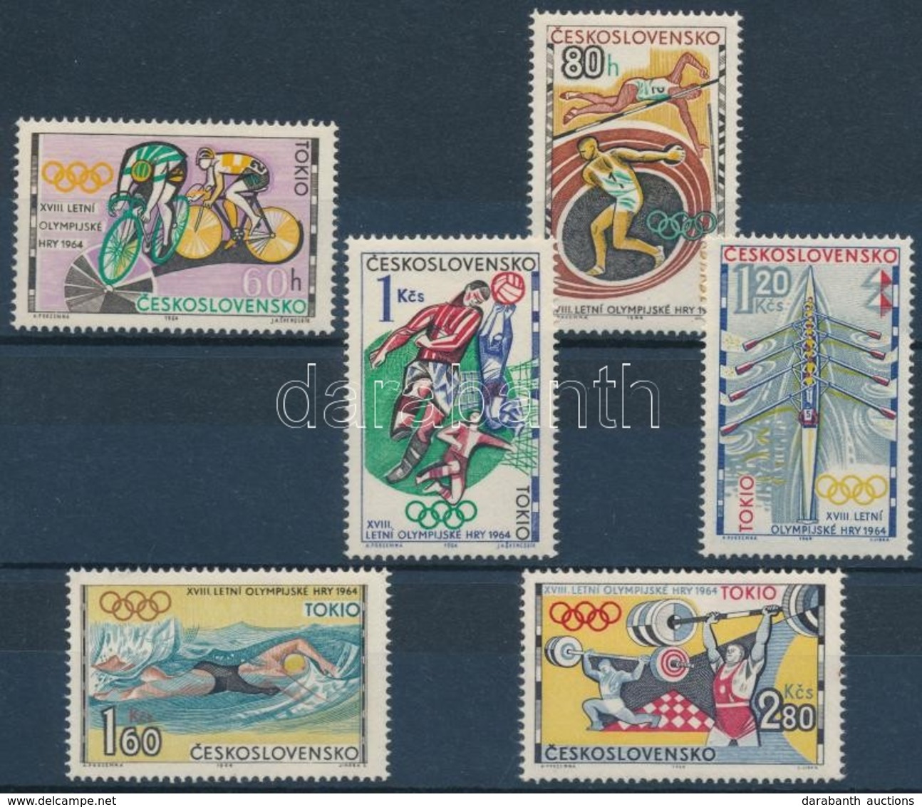 ** 1964 Tokiói Olimpia Sor Mi 1488-1493 - Other & Unclassified