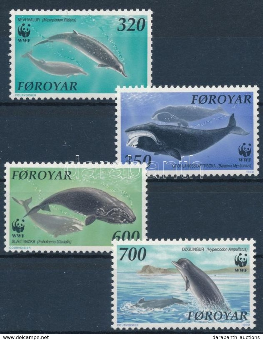 ** 1990 WWF: Bálnák Sor Mi 203-206 - Other & Unclassified