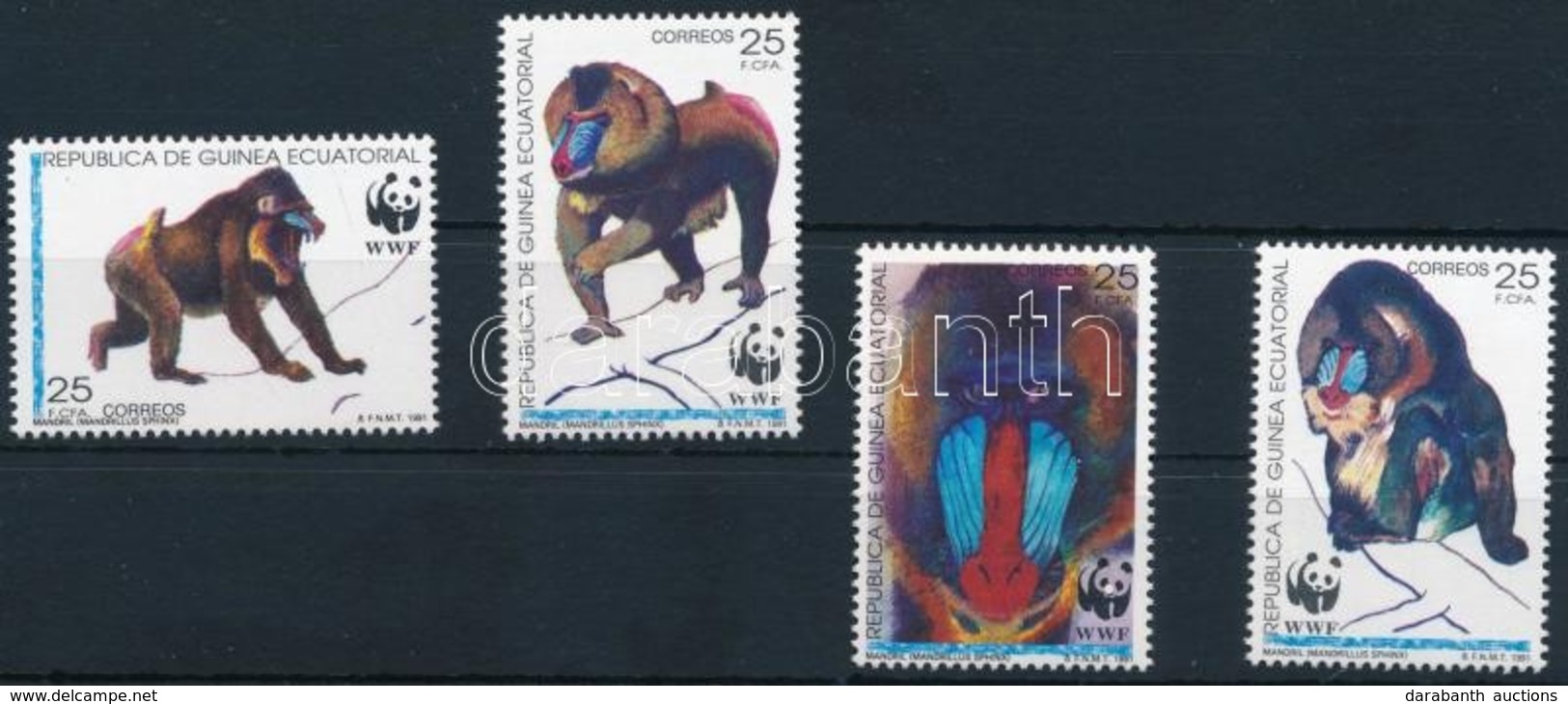 ** 1991 WWF: Mandrill Sor Mi 1731-1734 - Andere & Zonder Classificatie