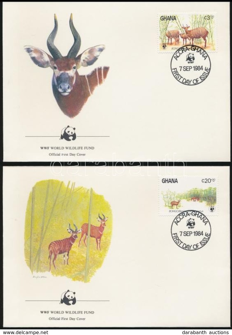 1984 WWF Sor Mi 1060-1063 4 Db FDC-n - Other & Unclassified