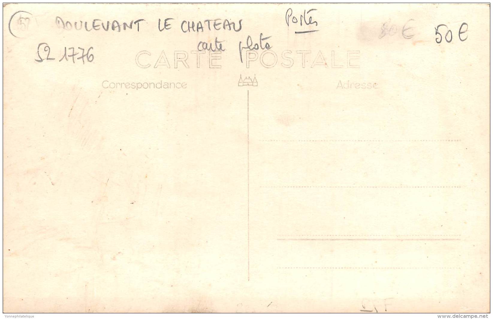 52 - HAUTE MARNE / Doulevant Le Chateau - 521776 - Carte Photo - Devanture Bureau De Poste - Doulevant-le-Château