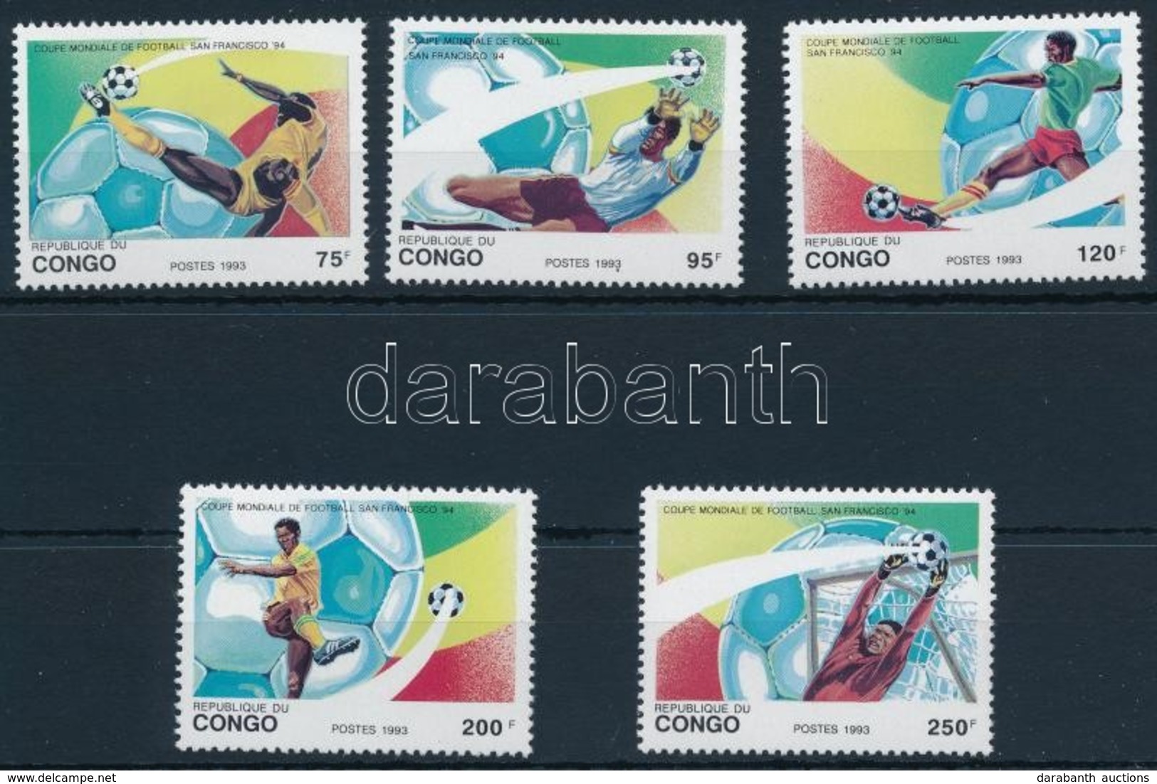 ** 1993 Labdarúgás Sor Mi 1357-1361 - Andere & Zonder Classificatie