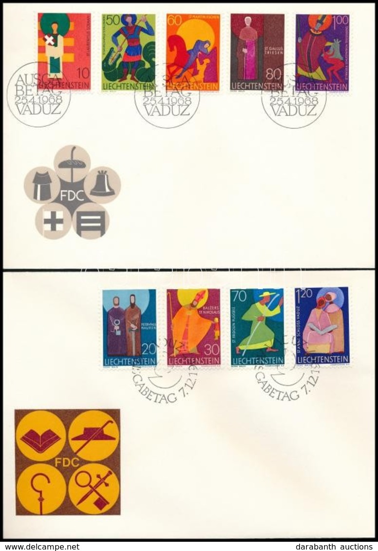 1967-1968 3 Klf FDC - Andere & Zonder Classificatie