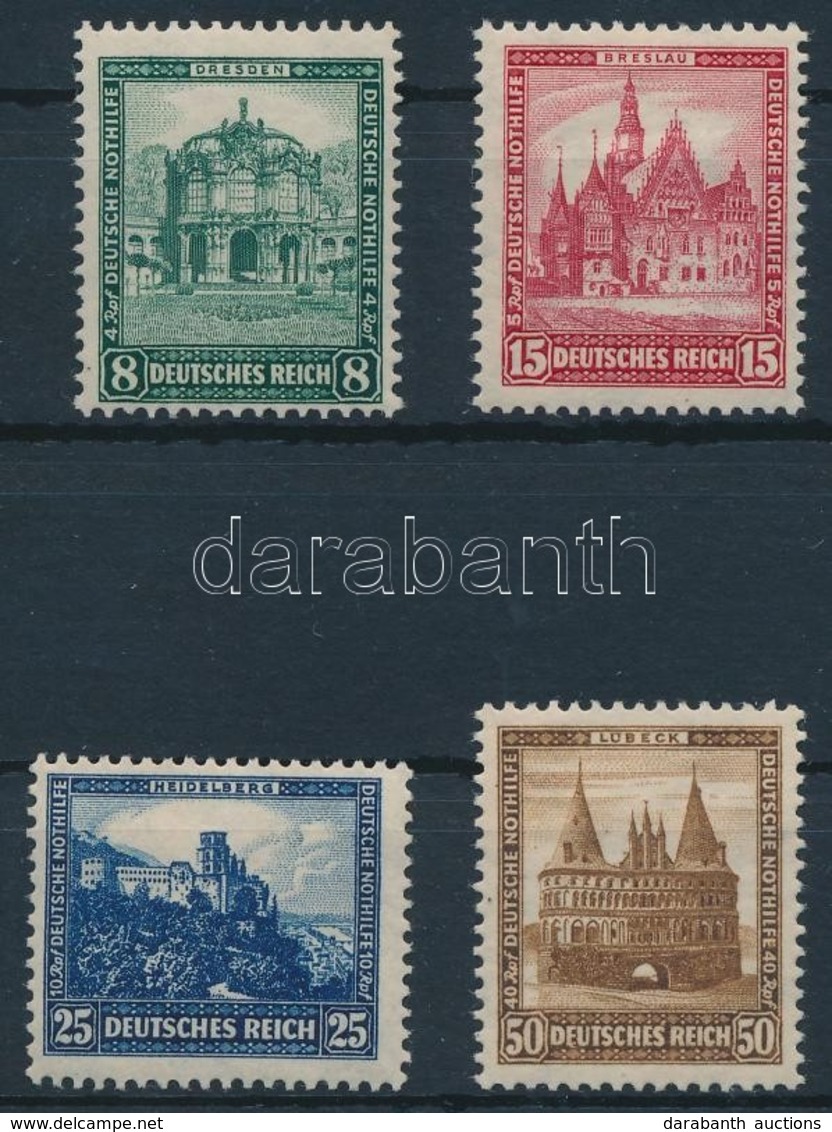 ** 1931 Nothilfe Sor Mi 459-462 - Other & Unclassified