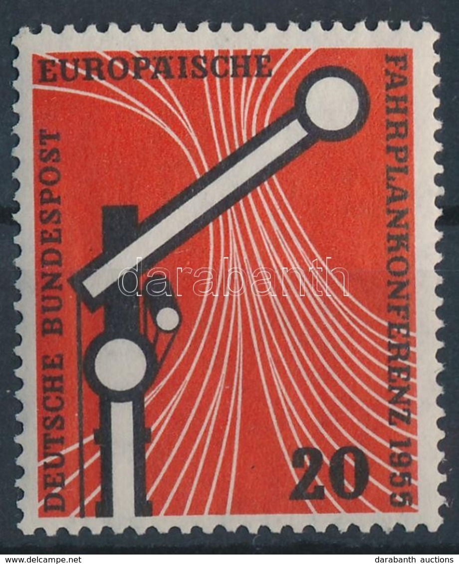 ** 1955 Vasúti Konferencia Mi 219 - Andere & Zonder Classificatie