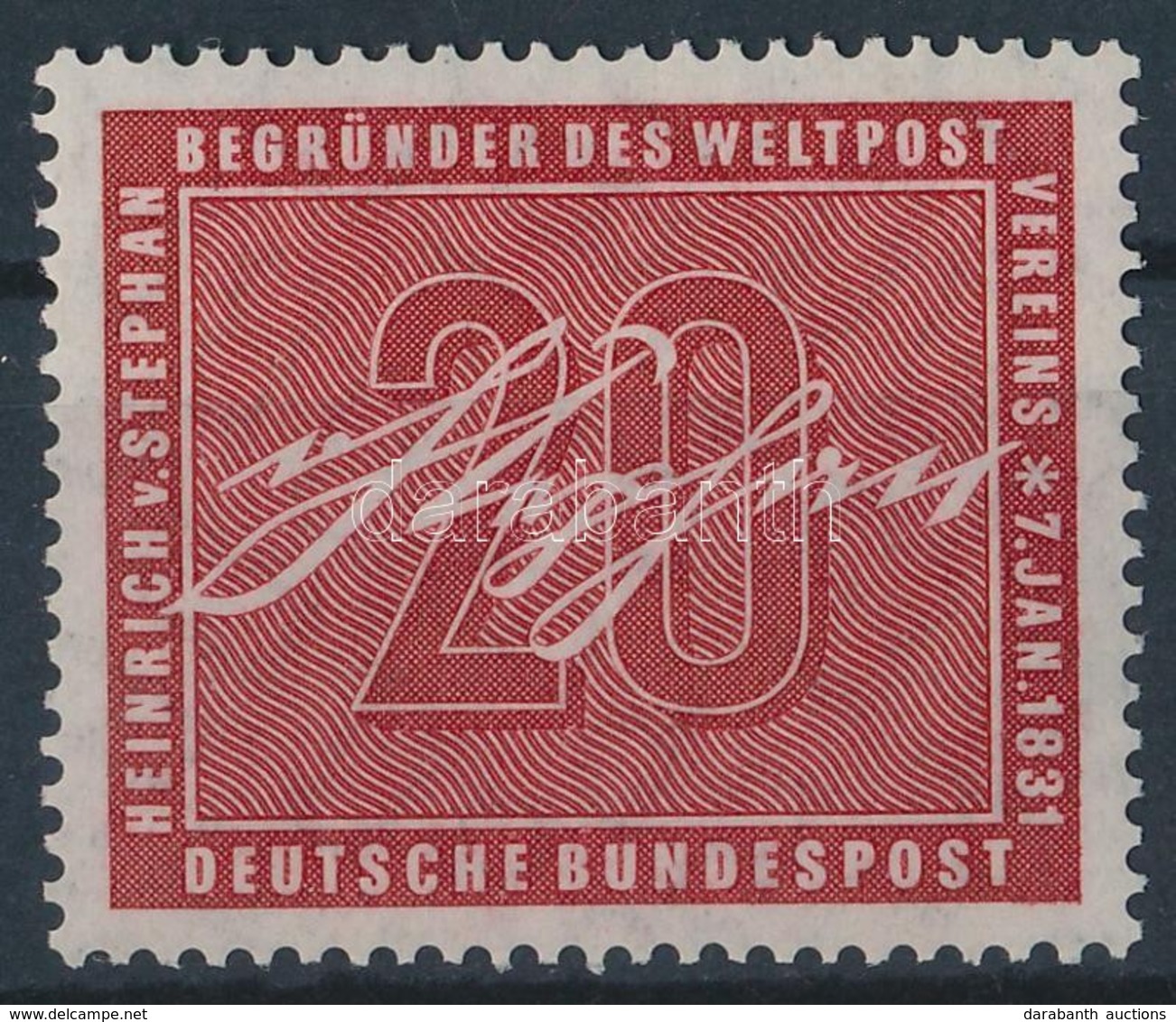 ** 1956 Heinrich Von Stephan Mi 227 - Andere & Zonder Classificatie