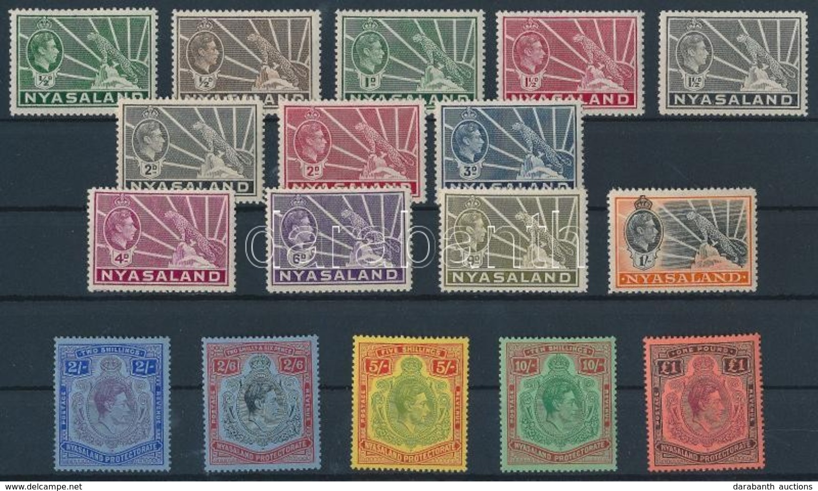 * 1938/1944 Forgalmi Bélyegek / Definitive Stamps Mi 52-53, 55-69 - Andere & Zonder Classificatie