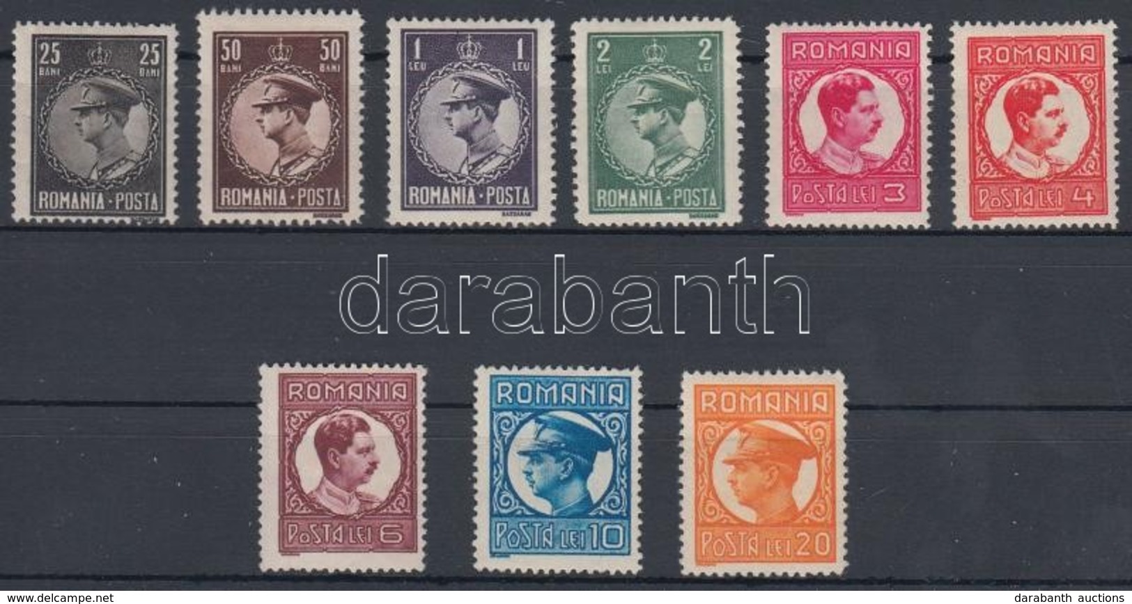 * 1931/1932 Forgalmi Sor Mi 425-431, 433-434 (1 érték Hiányzik) - Other & Unclassified