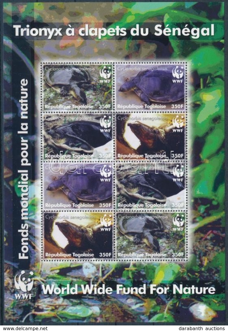 ** 2006 WWF Teknősök Kisív Mi 3337-3340 - Andere & Zonder Classificatie