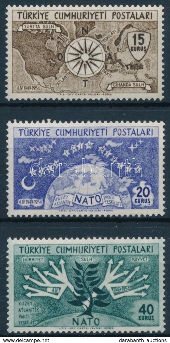 ** 1954 NATO Sor Mi 1388-1390 - Other & Unclassified