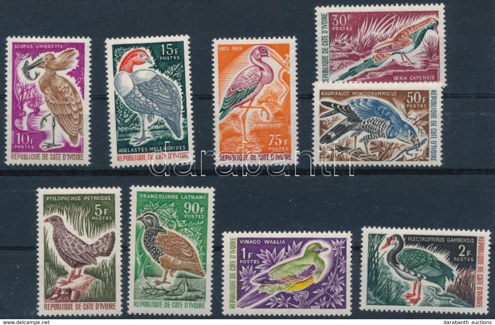 * 1966 Madarak (I.) Sor Mi 423-426 - Other & Unclassified