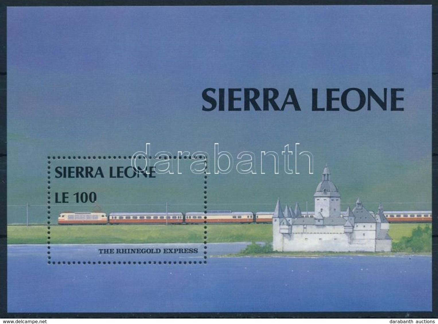 ** Sierra Leone Mozdony Blokk - Other & Unclassified