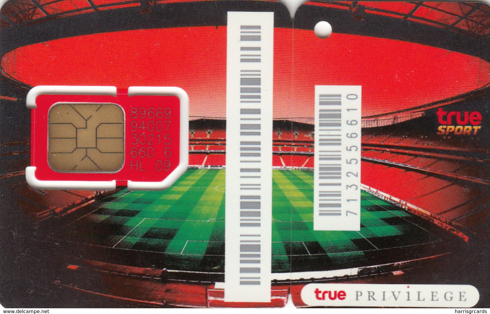 THAILAND - True GSM Card - Barclays Premier League, Mint - Thaïlande