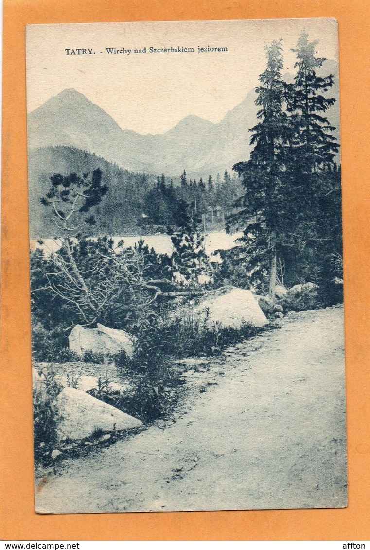 Tatry Poland 1905 Postcard - Polonia