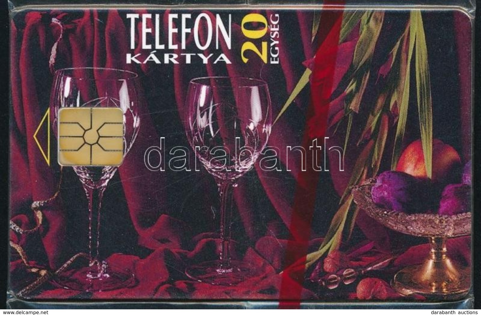 1994 Hermann Crystal 20 Egységes Bontatlan Telefonkártya, Sorszámozott + 1995 ÁEB Dukát 20 Egységes Bontatlan Telefonkár - Zonder Classificatie