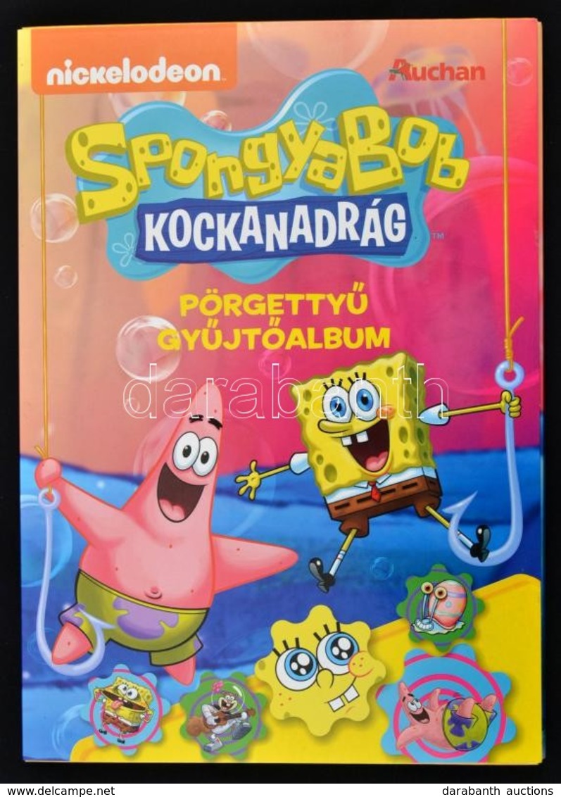 Spongyabob Kockanadrág Pörgettyű Gyűjtőalbum+Arnold és Oszkár Utazás Az Időben Matricagyűjtő Album. Kartonált Papírkötés - Unclassified