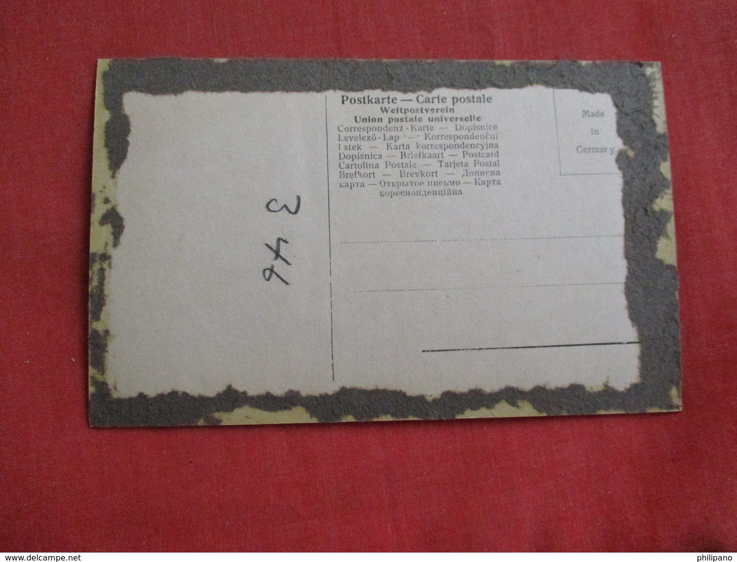 RPPC  Turkey  Constantinople  RPPC Back Side Paper Residue When Removed From Album   Ref 2820 - Turquia