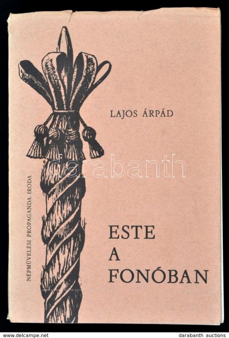 Lajos Árpád  Este A Fonóban.Budapest 1974  Népművelési Propaganda Iroda. Képanyaggal és Kottákkal - Zonder Classificatie