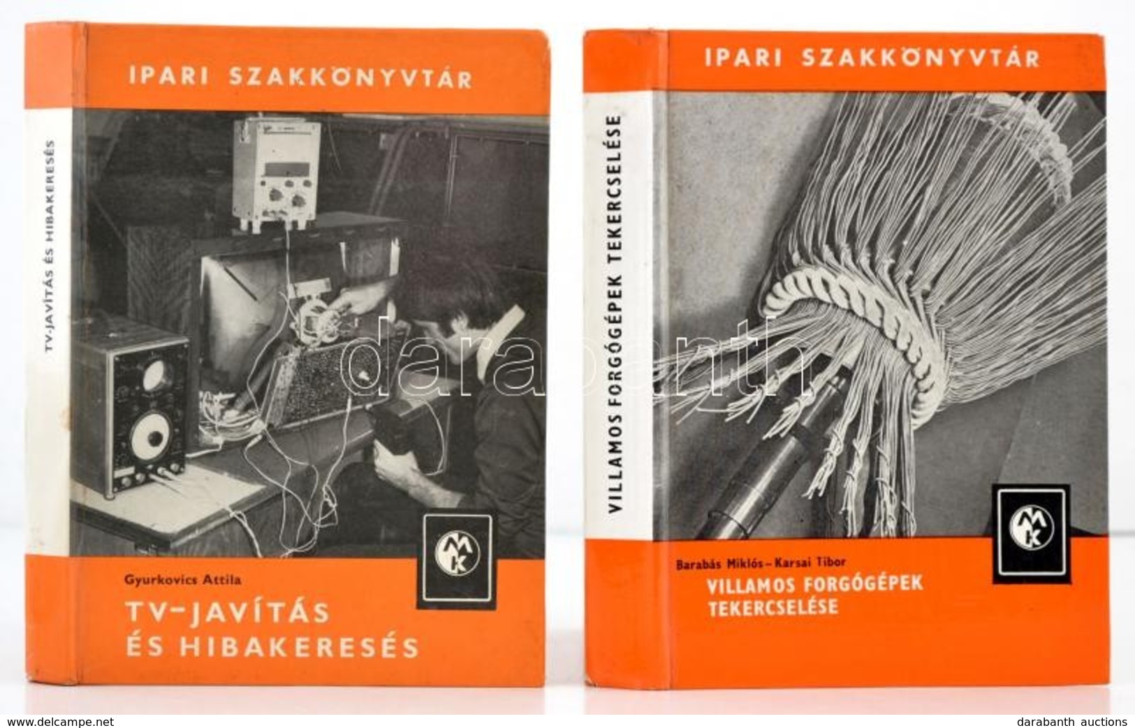 Ipari Szakkönyvtár Sorozat 2 Kötete: 

Barabás Miklós-Karsai Tibor: Villamos Forgógépek Tekercselése. Bp.,1982, Műszaki. - Zonder Classificatie