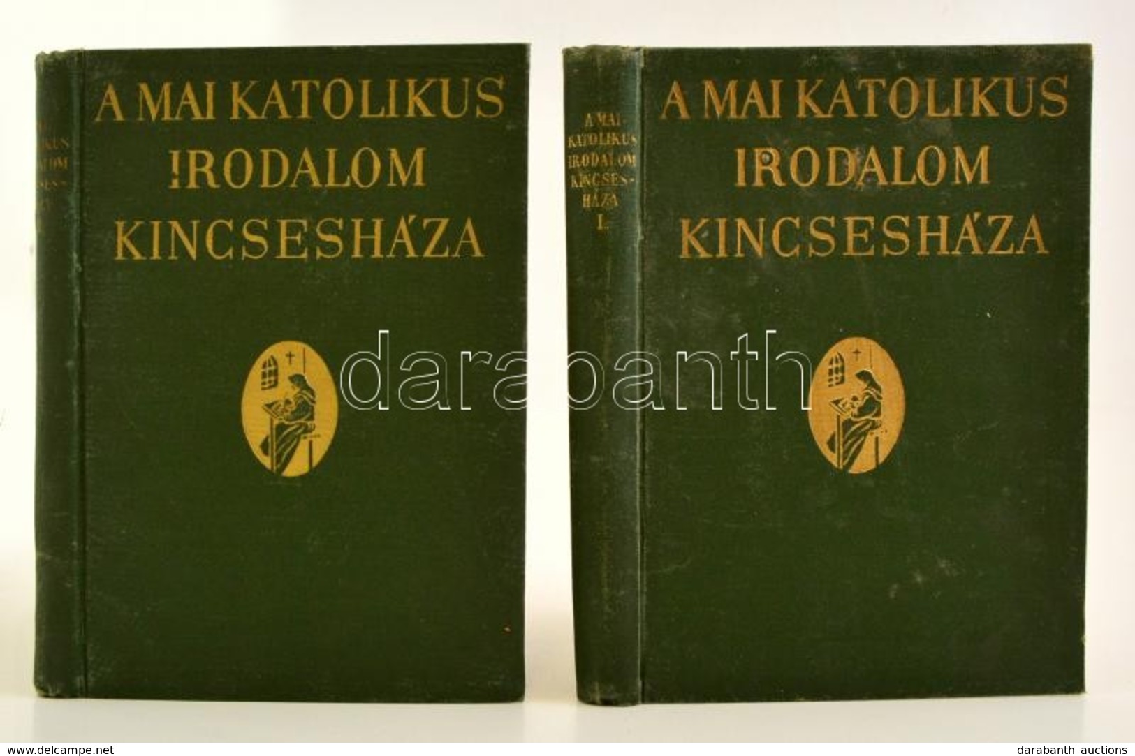 A Mai Katolikus Irodalom Kincsesháza I-II. Kötet, Bp., é.n. Vigilia Antiqua Nyomdai és Irodalmi Rt. Kiadása, Kiadói Egés - Zonder Classificatie