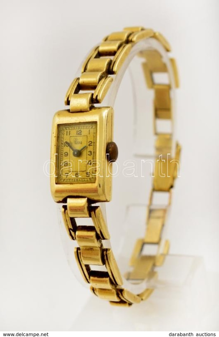 Lido Női Karóra 14 K Arany. Működik. Br: 19,5 G / Lido 14 C Gold Wristwatch. Works. Gr: 19.5 G - Other & Unclassified