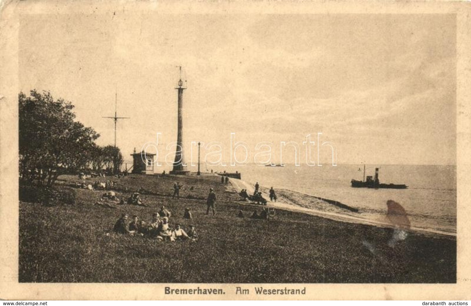 ** * 7 Db Régi Városképes Lap: Világítótorony / 7 Pre-1945 Town-view Postcards: Lighthouses - Zonder Classificatie