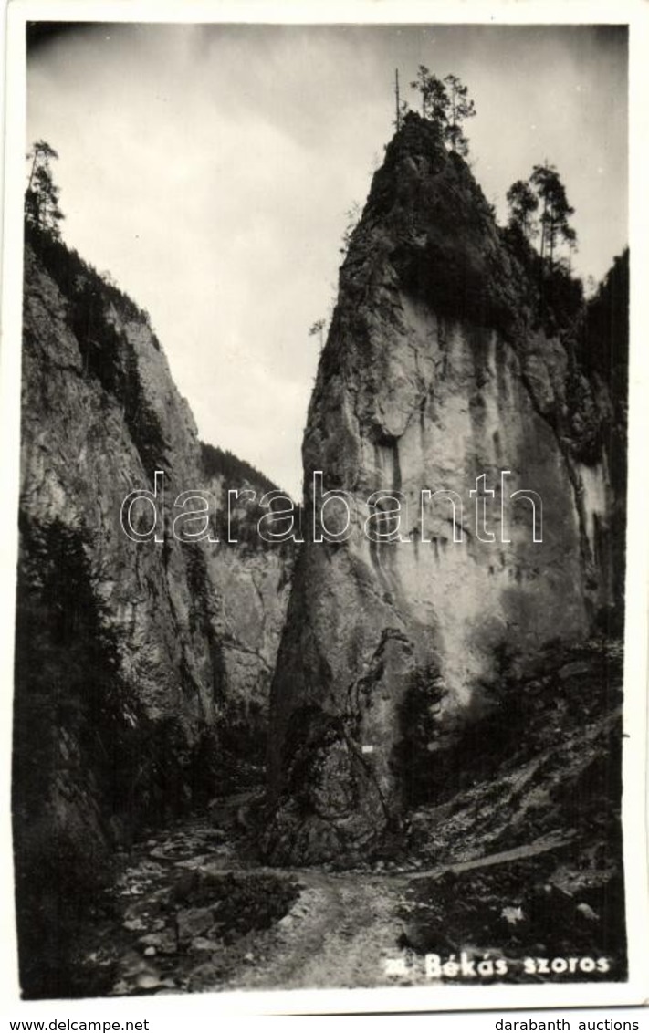 T2 Békás-szoros, Cheile Bicazului; Gorge - Unclassified