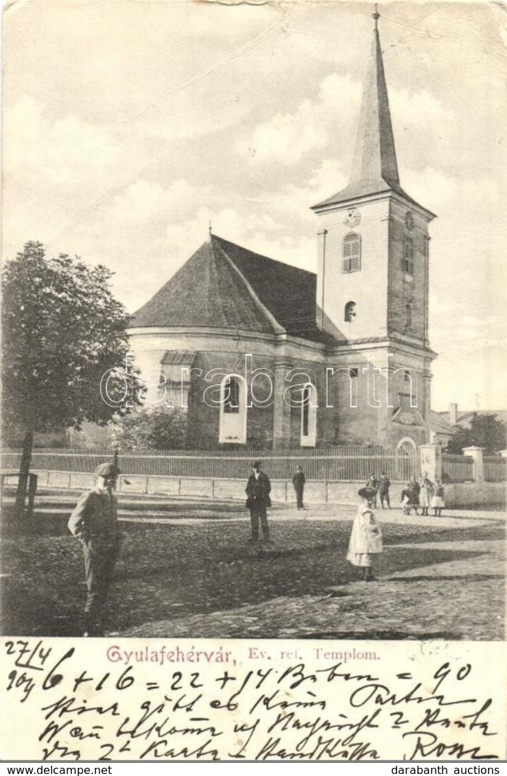 T3 Gyulafehérvár, Karlsburg, Alba Iulia; Evangélikus Templom / Church (kis Szakadás / Small Tear) - Unclassified
