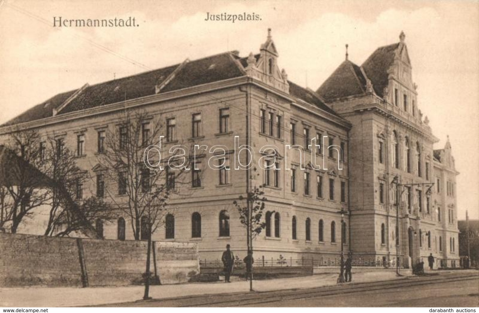 ** T1 Nagyszeben, Hermannstadt, Sibiu; Igazságügyi Palota / Palace Of Justice - Unclassified