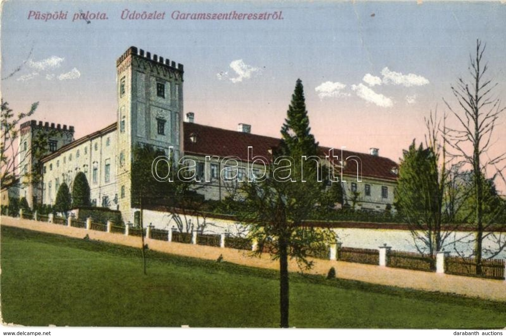 T2 Garamszentkereszt, Ziar Nad Hronom; Püspöki Palota / Bishop's Palace - Zonder Classificatie