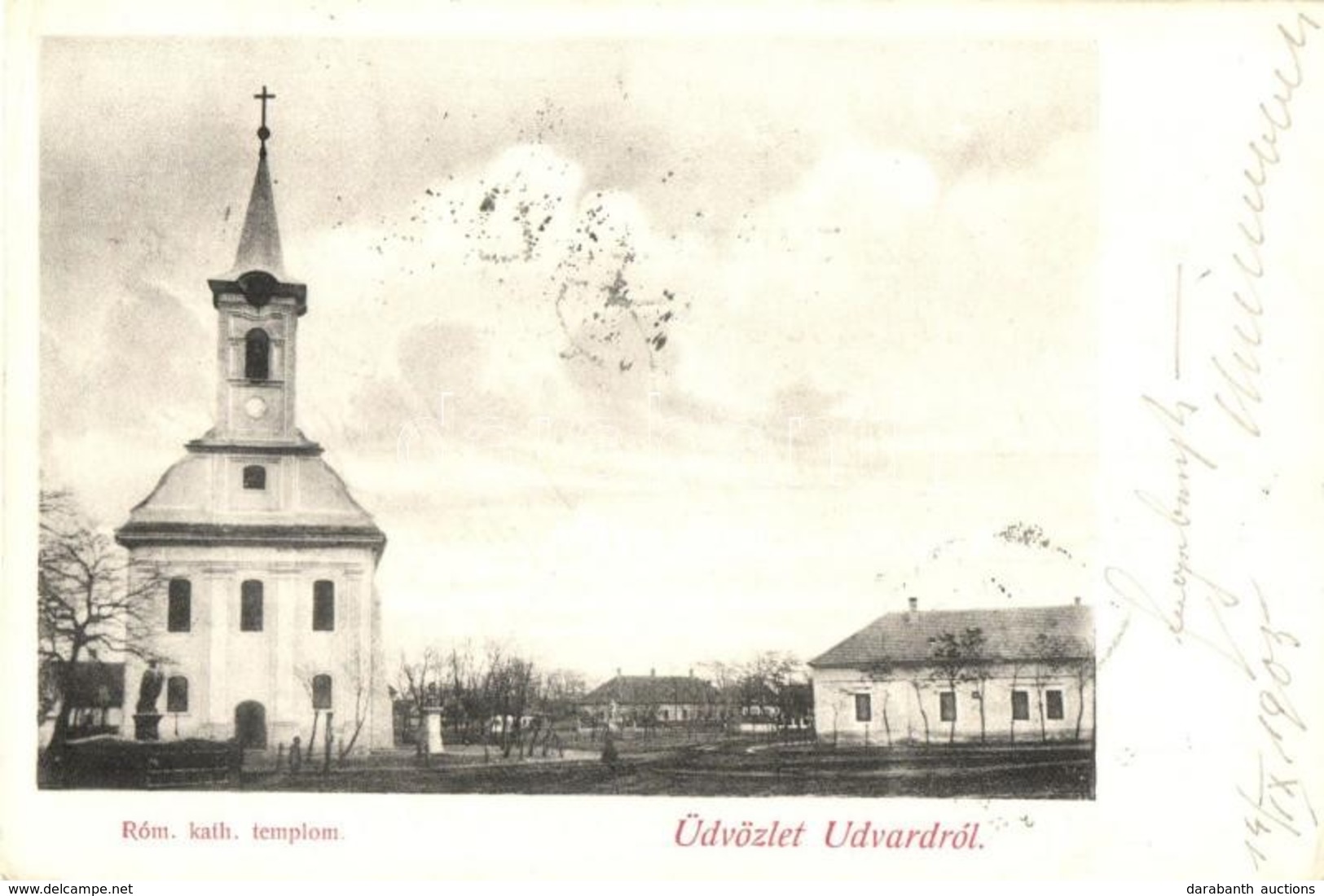 T2/T3 Udvard, Dvory Nad Zitavou; Római Katolikus Templom / Church  (EK) - Unclassified