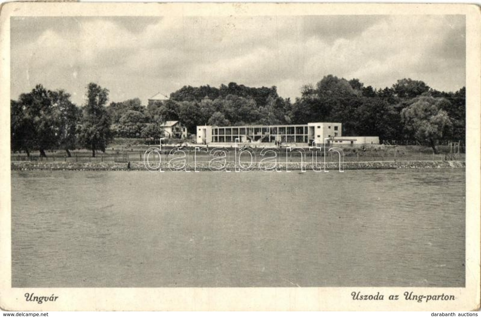 T2/T3 Ungvár, Uzshorod, Uzhorod; Uszoda Az Ung Parton / Swimming Pool On The River Bank - Unclassified