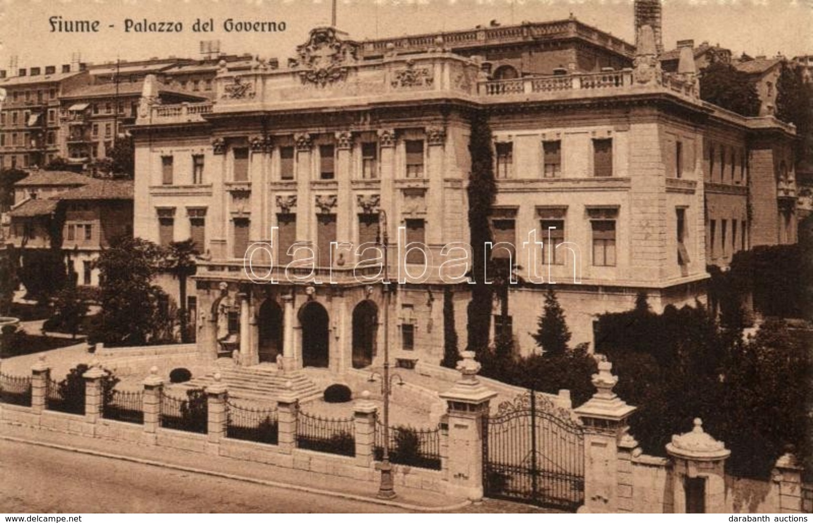 ** T2/T3 Fiume, Palazzo Del Governo / Government Palace (EK) - Unclassified