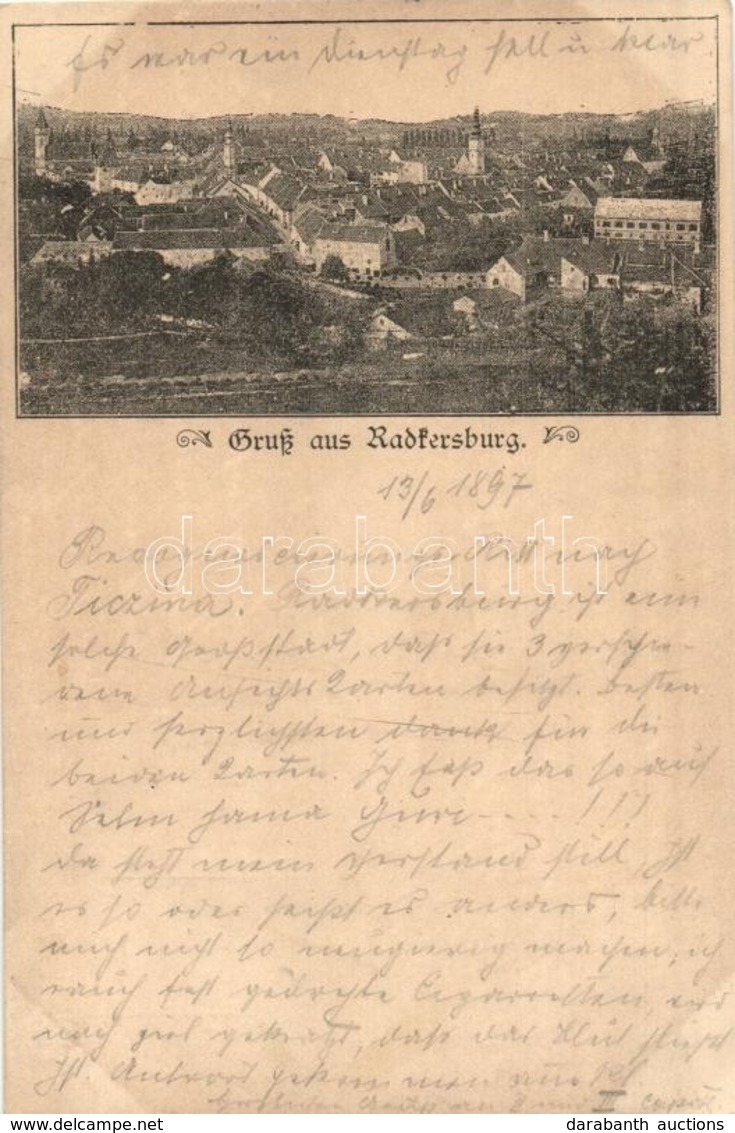 * T2/T3 1897 (Vorläufer!) Bad Radkersburg (Rb) - Zonder Classificatie